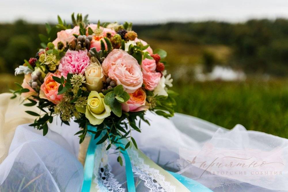 Оформление свадьбы в цвете тиффани