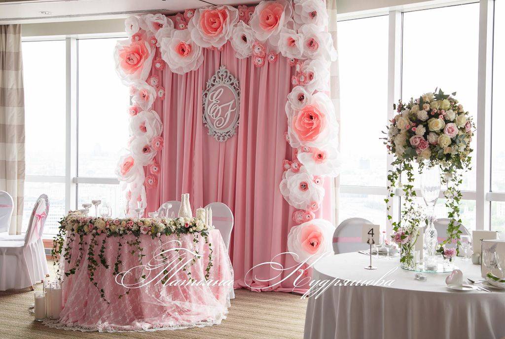 Свадьба в розовом цвете: фото и идеи