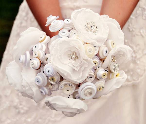 15 необычных свадебных букетов