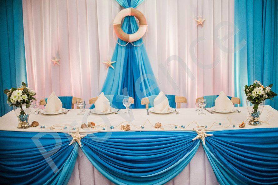 Как оформить бело синюю свадьбу? советы и идеи +видео