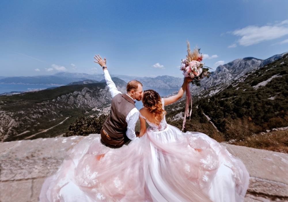 Свадьба в черногории: организация свадебного торжества