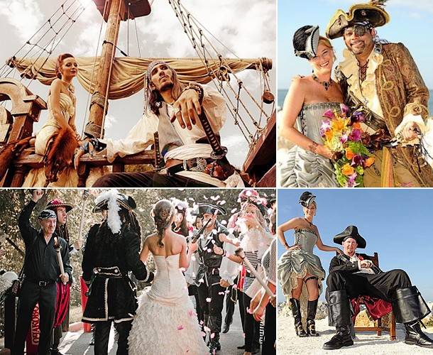 Свадьба в пиратском стиле – как организовать