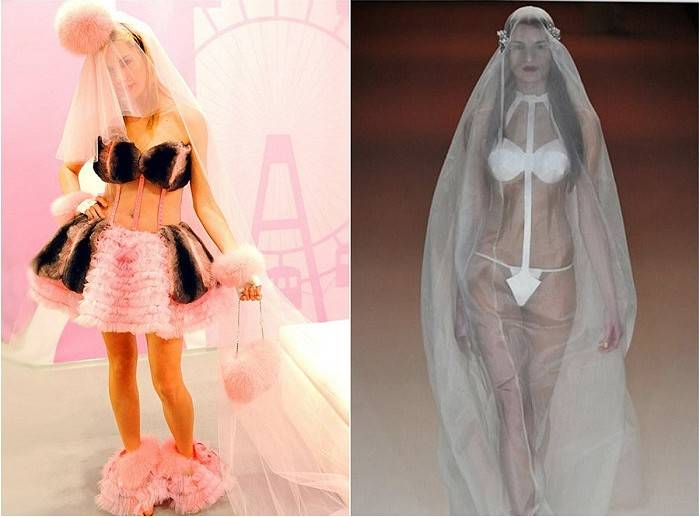Самые ужасные свадебные платья и их фото