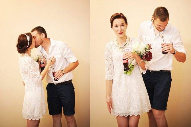 Платье для регистрации брака без торжества, что одеть невесте
