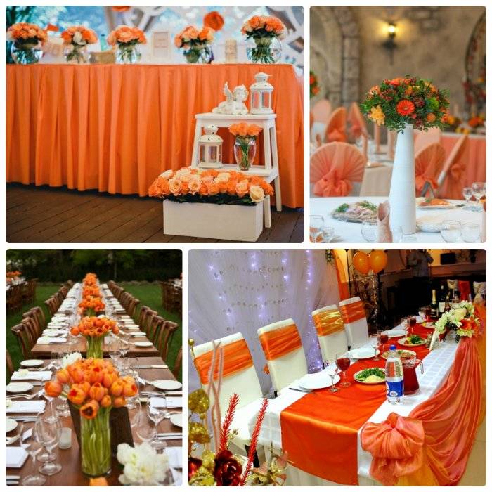 Апельсиновая свадьба: идеи оформления в оранжевом цвете | lifeforjoy