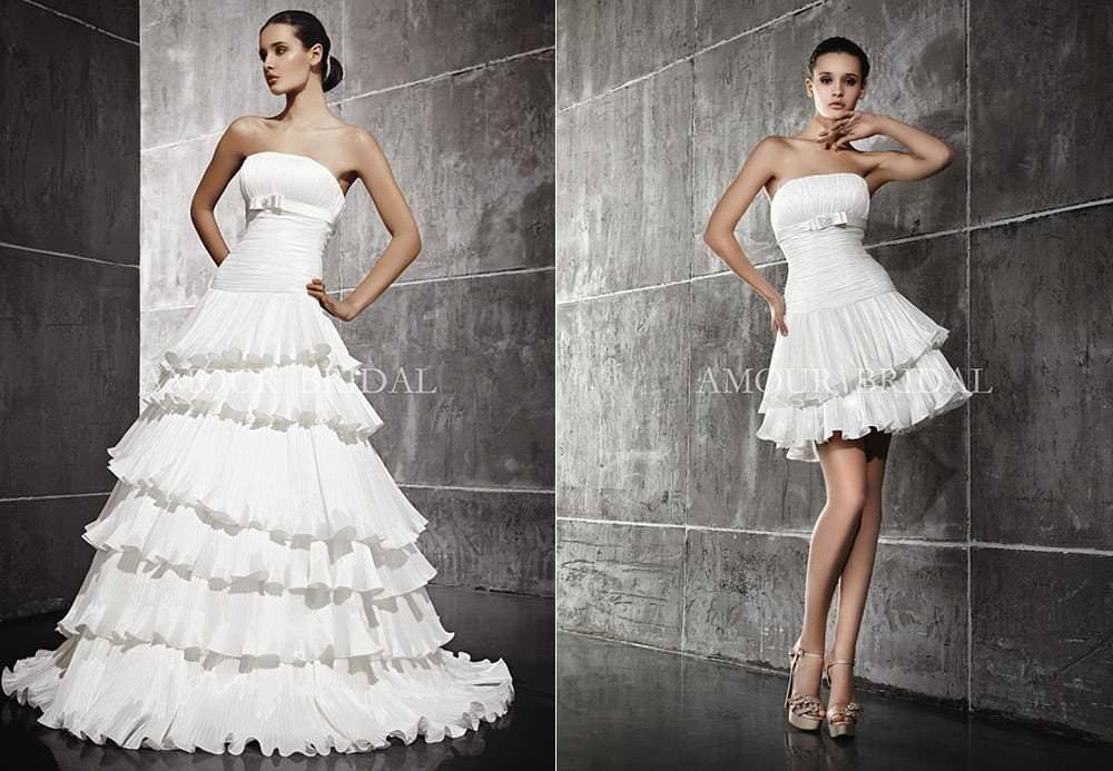 Свадебное платье-трансформер: как выбрать модель, чем дополнить