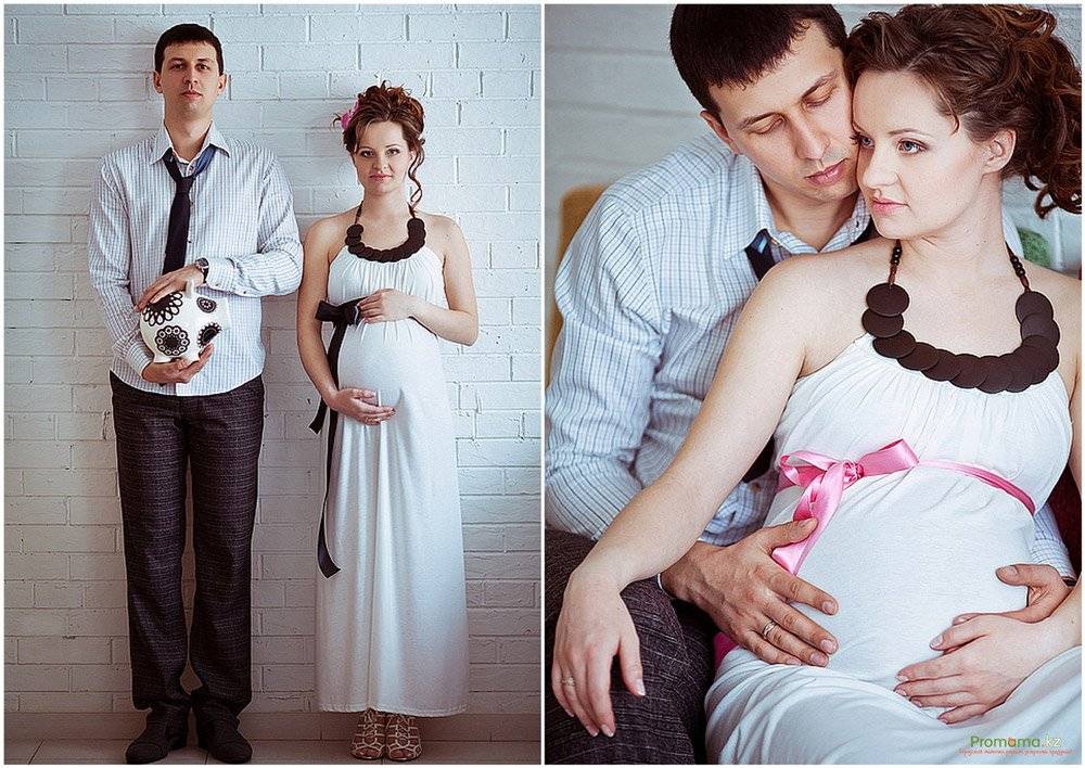 Фотосессия беременной с мужем - 5 лучших идей