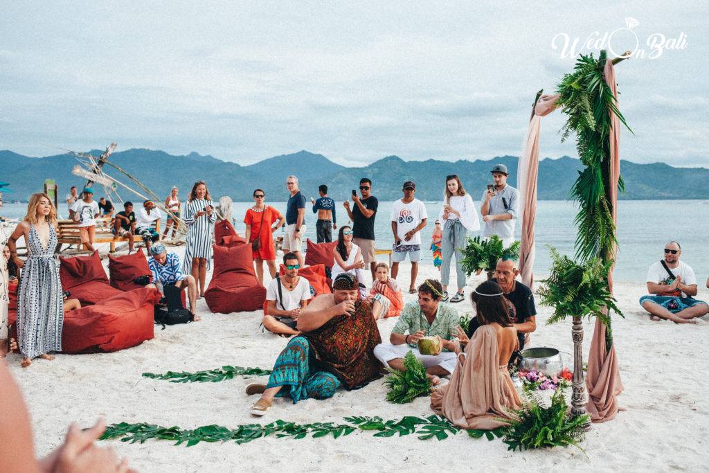 Свадьба на бали: описание проведения свадебной церемонии