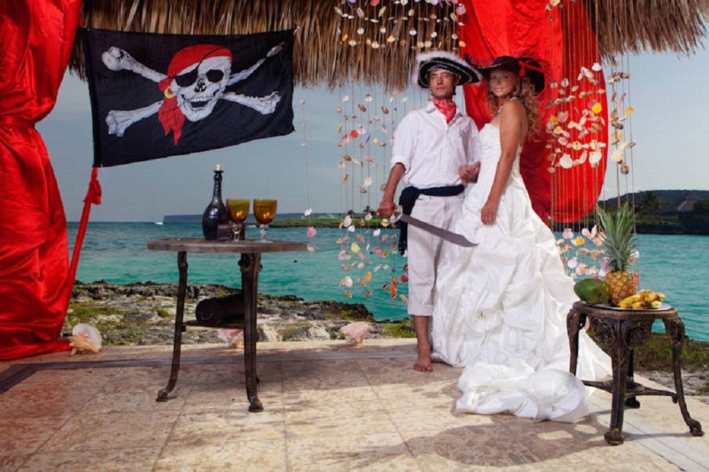 Конкурсы для настоящего корсара: выкуп невесты в пиратском стиле – сценарий и видео