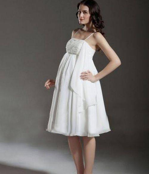 Свадебные платья в греческом стиле для беременных
