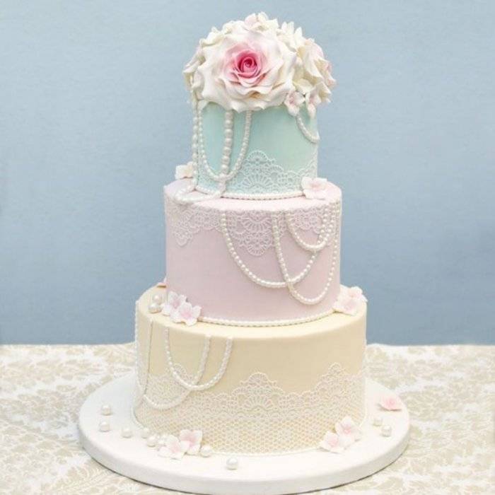 ᐉ трехъярусный свадебный торт: модные тенденции - svadebniy-mir.su