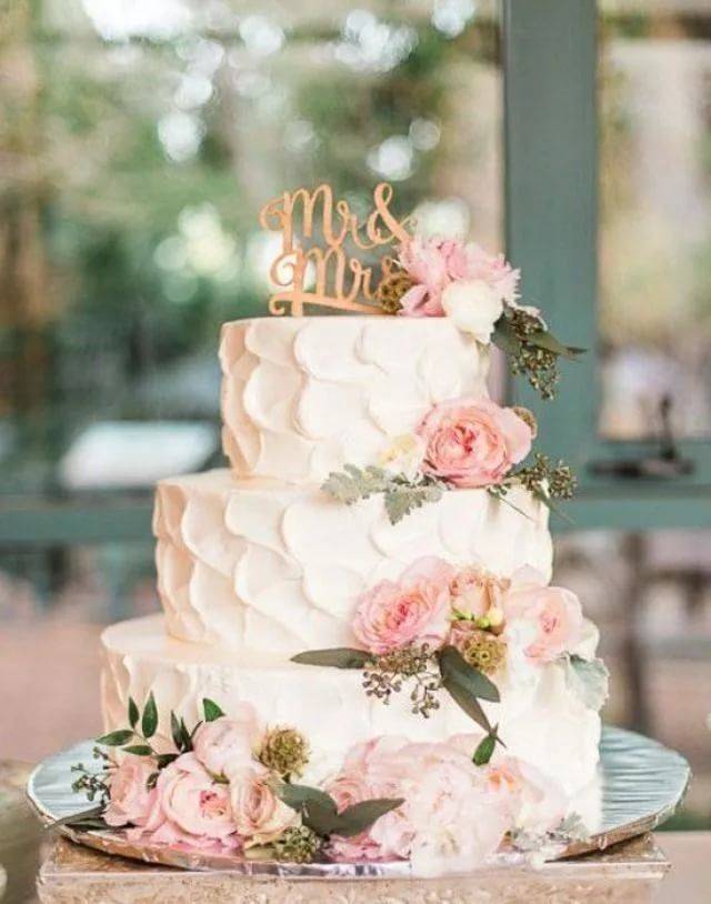 Красивые свадебные торты 2021: фото, идеи, тренды - ladiesvenue.ru