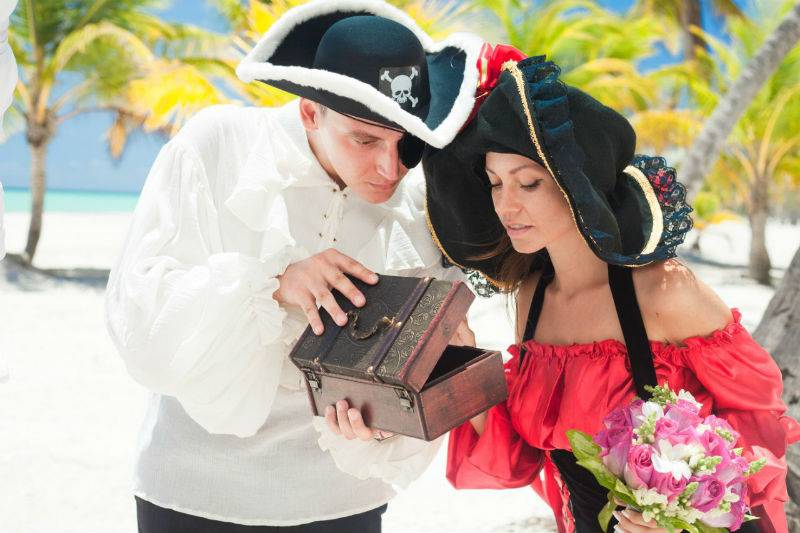 Как сделать свадьбу в пиратском стиле – интересные идеи оформления, фото, видео