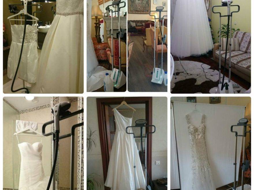 Как погладить свадебное платье и фату в домашних условиях