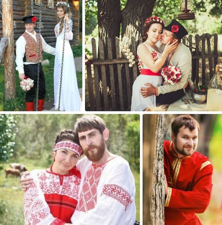 Свадьба в русском стиле: фото и советы