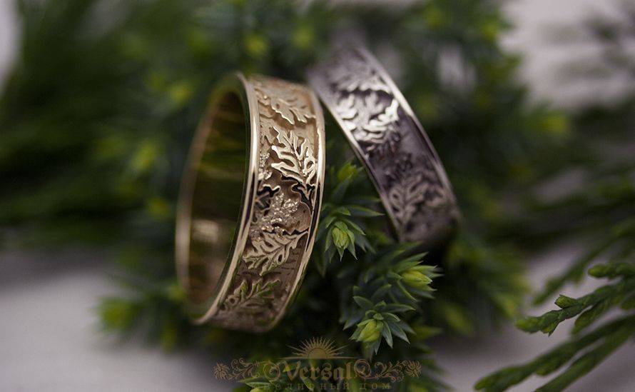 Славянские обручальные кольца изготовленные в ручную купить в интернет магазине