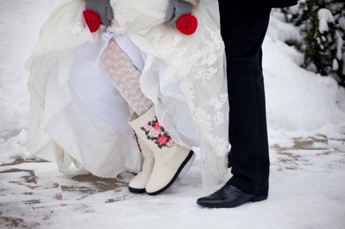Свадьба зимой: что одеть? выбираем стильный и теплый наряд! свадьба зимой: идеи. что надеть зимой на свадьбу? свадьба зимой невеста