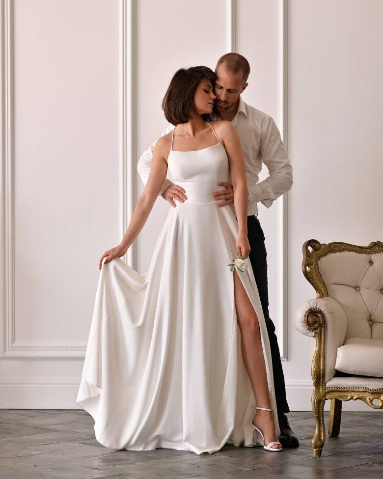 Платье на роспись без свадьбы: фасоны, 351 фото модных сетов