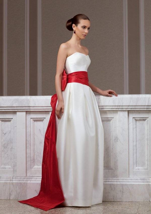 Красное свадебное платье: фасоны, оттенки, сочетания (190 фото)