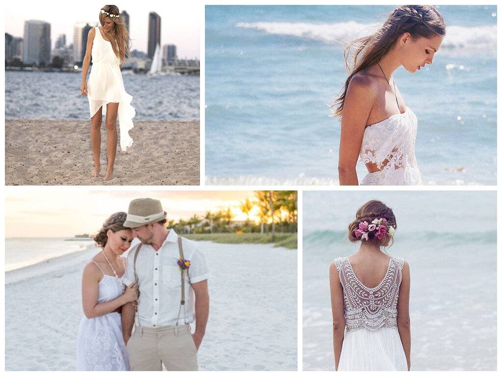 ᐉ как выбрать свадебное платье в пляжное и в морском стиле - svadebniy-mir.su