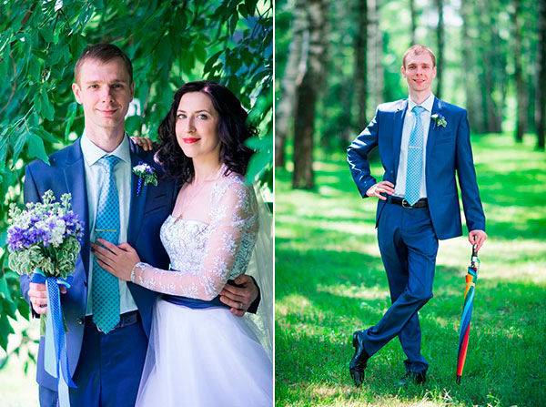 Свадьба в синем цвете: оформление зала, жених и невеста. оформление синей свадьбы: необычные современные идеи