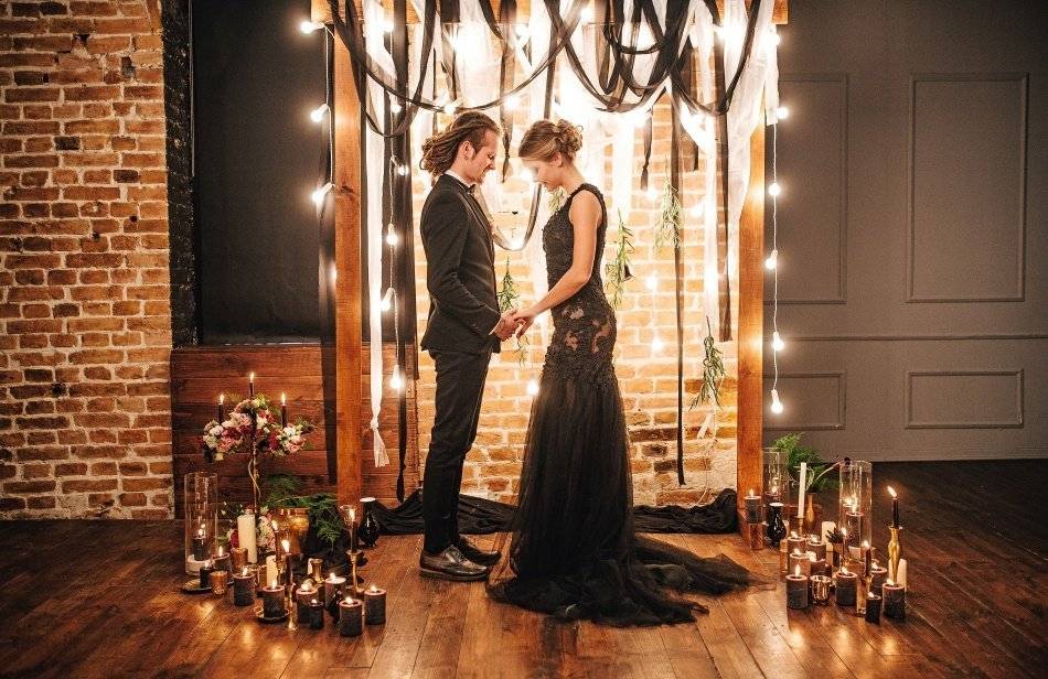 Экстравагантная свадьба в стиле лофт – как соединить простоту и изысканность