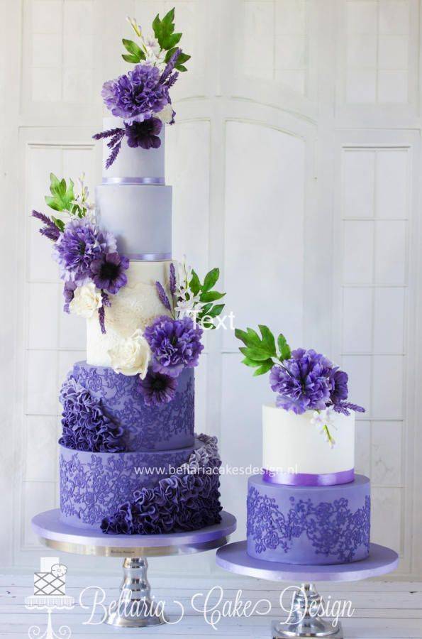 Свадебные торты: фото самых красивых без мастики, с капкейками, двухъярусных