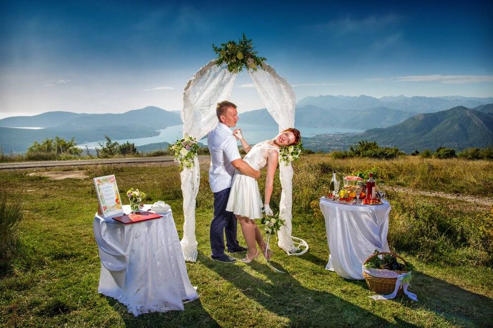 Свадьба в черногории - организация свадьбы, где найти стилиста-визажиста, фотографа, ресторан и тамада