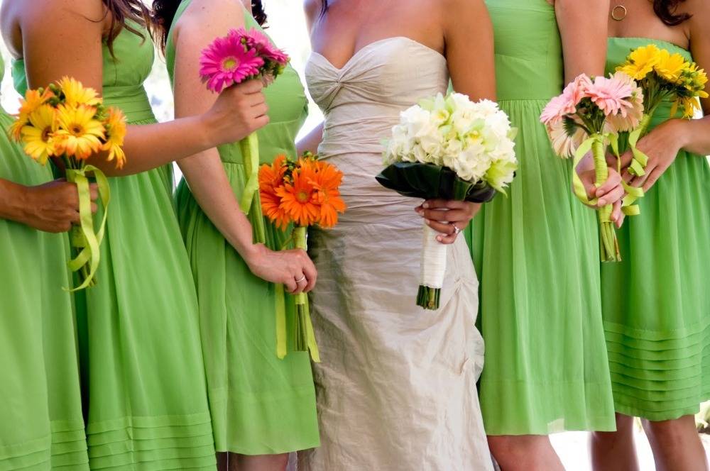 Свадьба в зеленом цвете: яркая и гармоничная, фото и видео