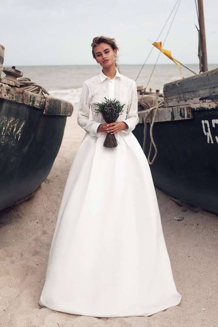 Платье для невесты из шелка: преимущества, как выбрать модель, чем дополнить