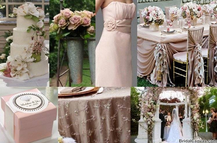 Свадебное платье цвета шампань: советы по выбору, модели, фото