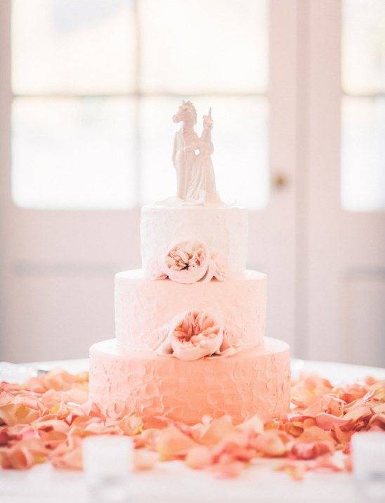 Свадьба в персиковом цвете - оформление и проведение