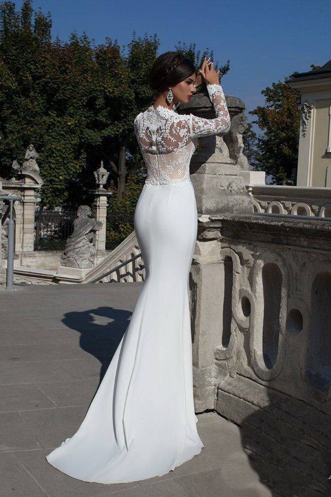 Какой длины должно быть свадебное платье разных фасонов: фото
