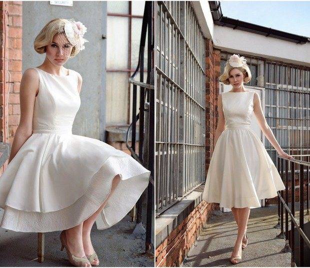 Свадебные платья 60-х годов: фото подобных платьев