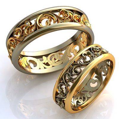 Парные обручальные кольца: для тех, кто вместе на всю жизнь