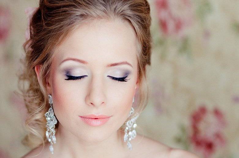Красивый свадебный макияж для зеленых глаз: тонкости подбора оттенков, техники