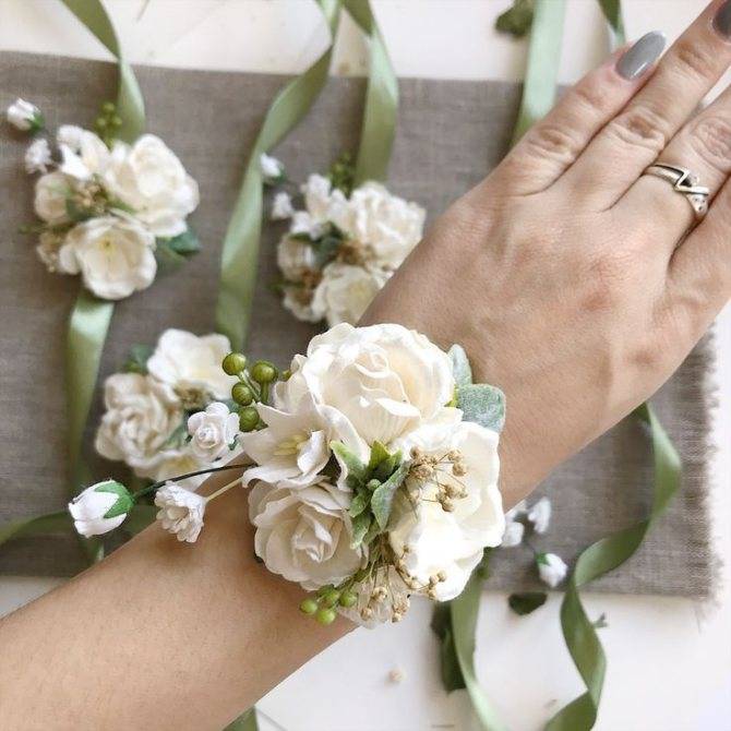 Повязки на руку подружкам невесты в [2019] – как сделать ? из атласных лент & фоамирана