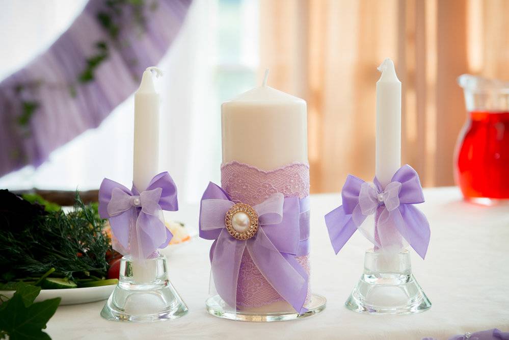 Свечи на свадьбу для семейного очага – своими руками?: инструкция [2021], фото & видео