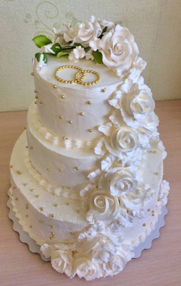 Двухъярусный свадебный торт: 63 фото-идей дизайна и оформления свадебного торта