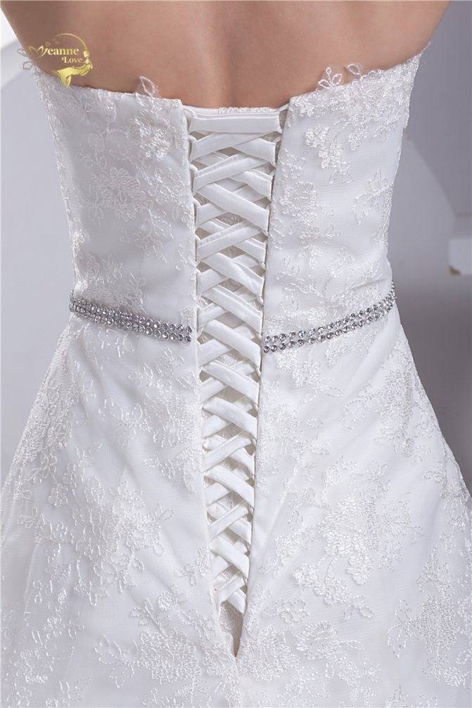 Свадебные платья с корсетом: секреты выбора, варианты шнуровки