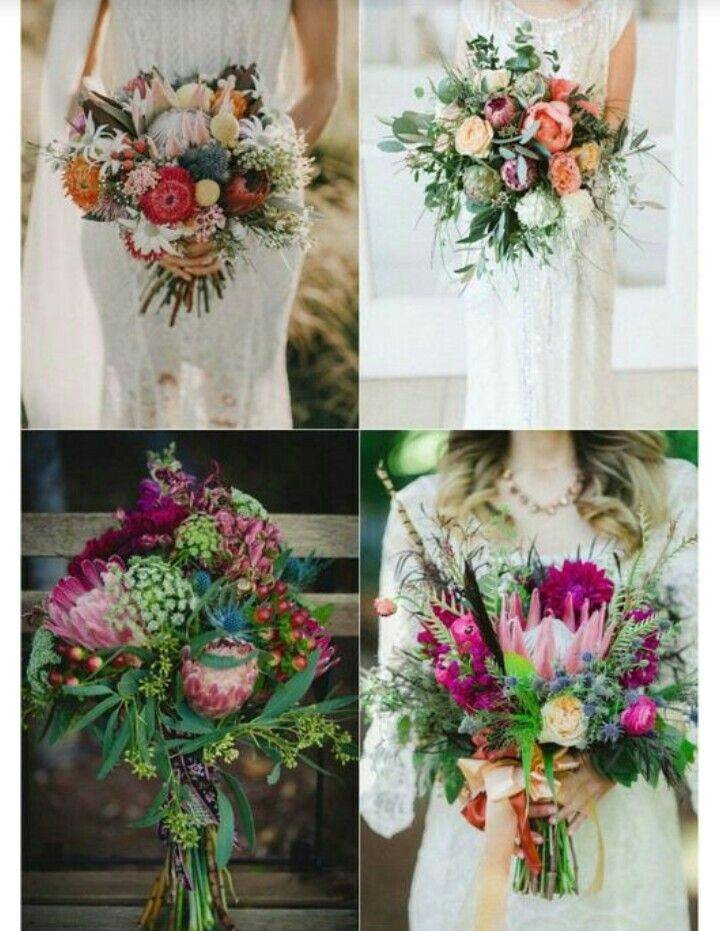 Модные свадебные букеты 2021 - как выбрать цветы для невесты