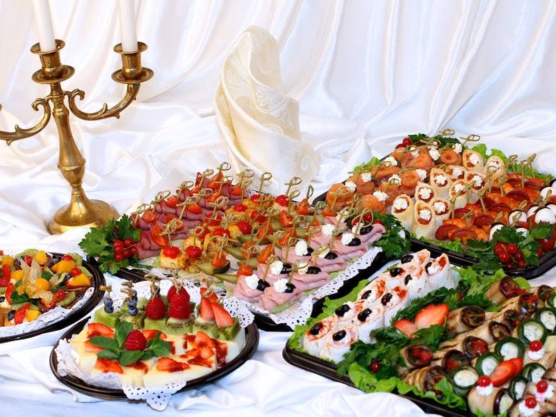 Горячие блюда на свадьбу - рецепты с фото