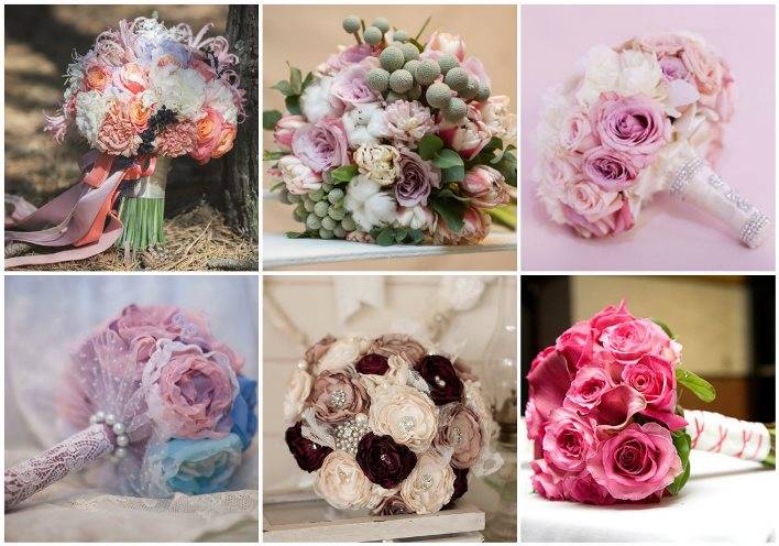 Кремовый букет невесты: правила подбора под время года и образ, фото оригинальных композиций в кремовых тонах из роз, орхидей, хризантем, гербер и пионов