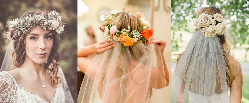 Красивые свадебные прически с фатой, фото и особенности