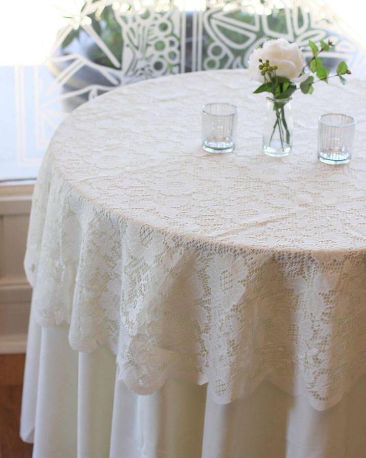 Скатерти на свадебные столы своими руками: мастер-класс с фото