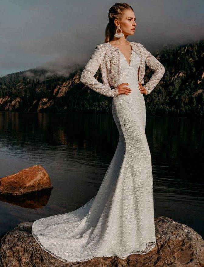 Свадебное платье русалка или годе: красиво и сексуально