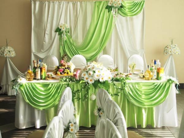 Свадьба в цвете марсала: оформление банкетного зала и кортежа, пригласительных, аксессуаров, стола, выбор нарядов новобрачных с фото