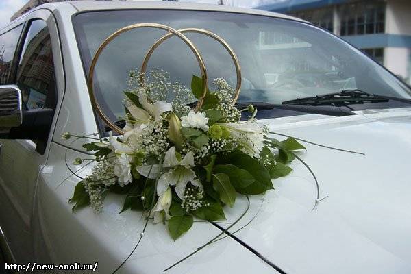 Кольца на свадьбу на машину, как их изготовить самостоятельно