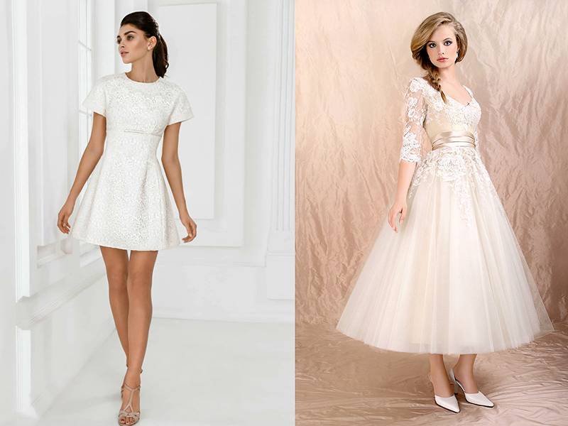 Свадебные платья для невысоких девушек: лучшие модели сезона