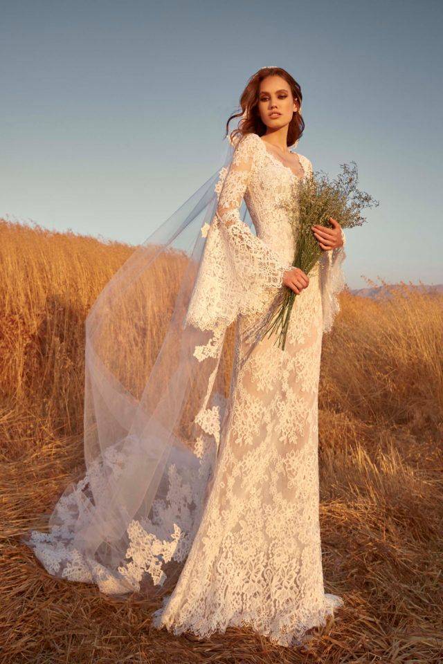 Свадебные платья 2018: фото + тенденции в каталогах и показах осень-зима